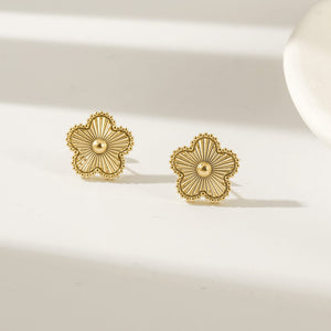 Golden Daisy Earrings