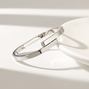 Bold Statement Bracelet- Silver