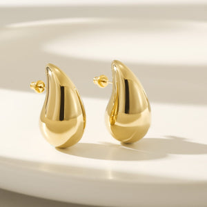 Teardrop Earring- Gold