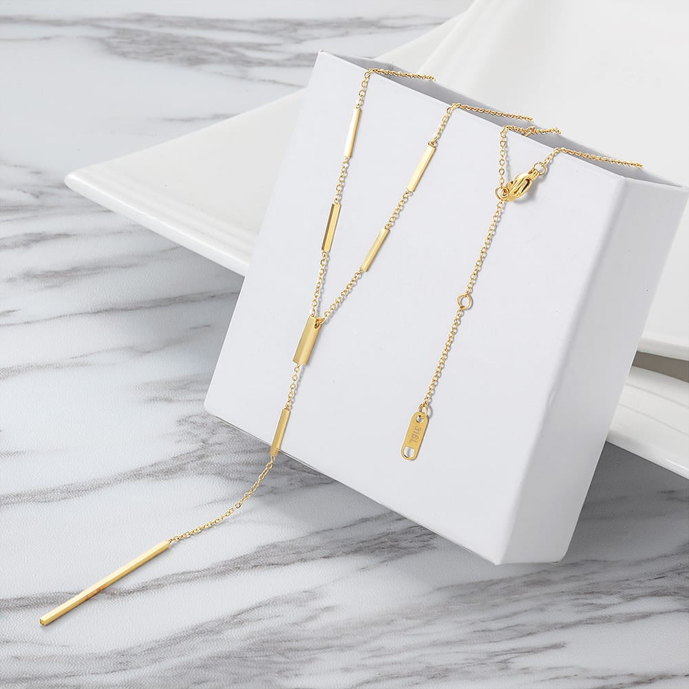 Golden Drop Necklace