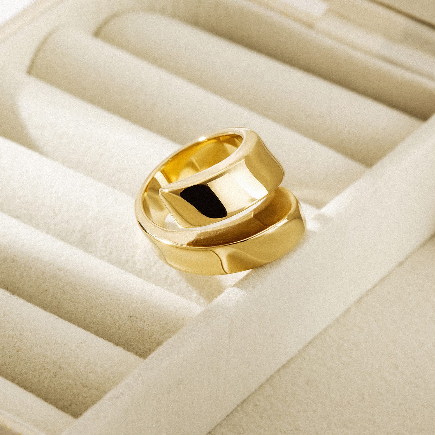 Gold Statement Ring