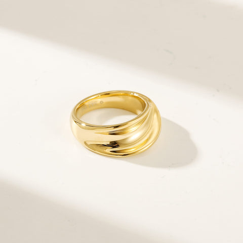 Be Bold Ring- Gold