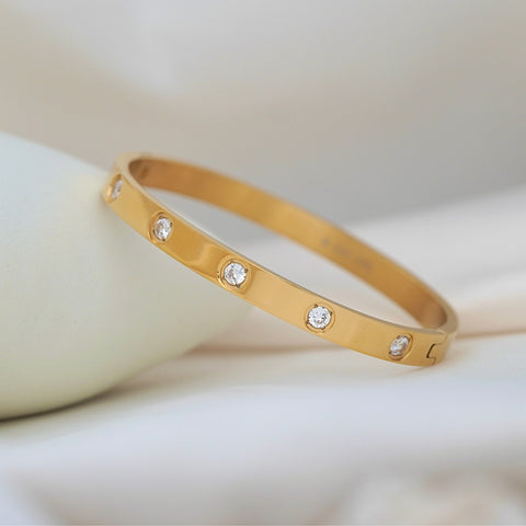 Classic Stone Bangle