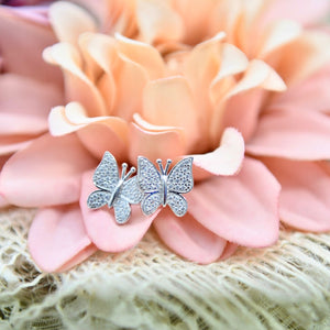 Dreamy Butterfly Studs