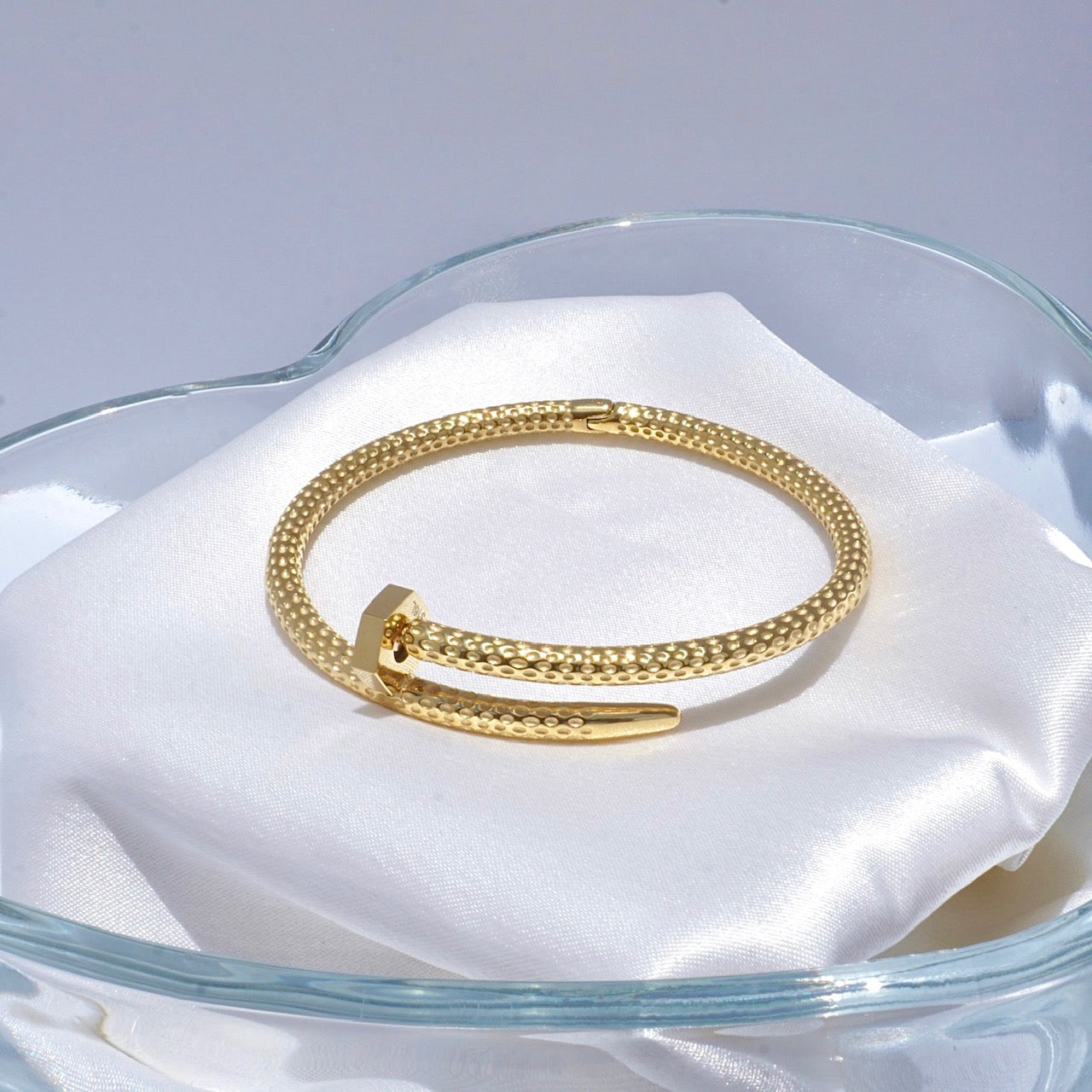 Textured Nail Bangle