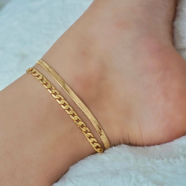 Cuban Link Anklet