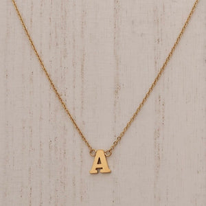 Mini Initial Necklace