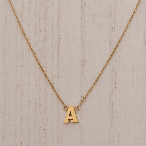 Mini Initial Necklace