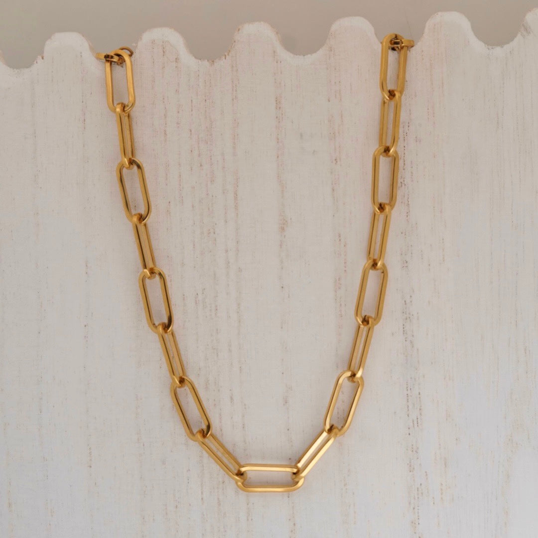 Chunky Paperclip Chain